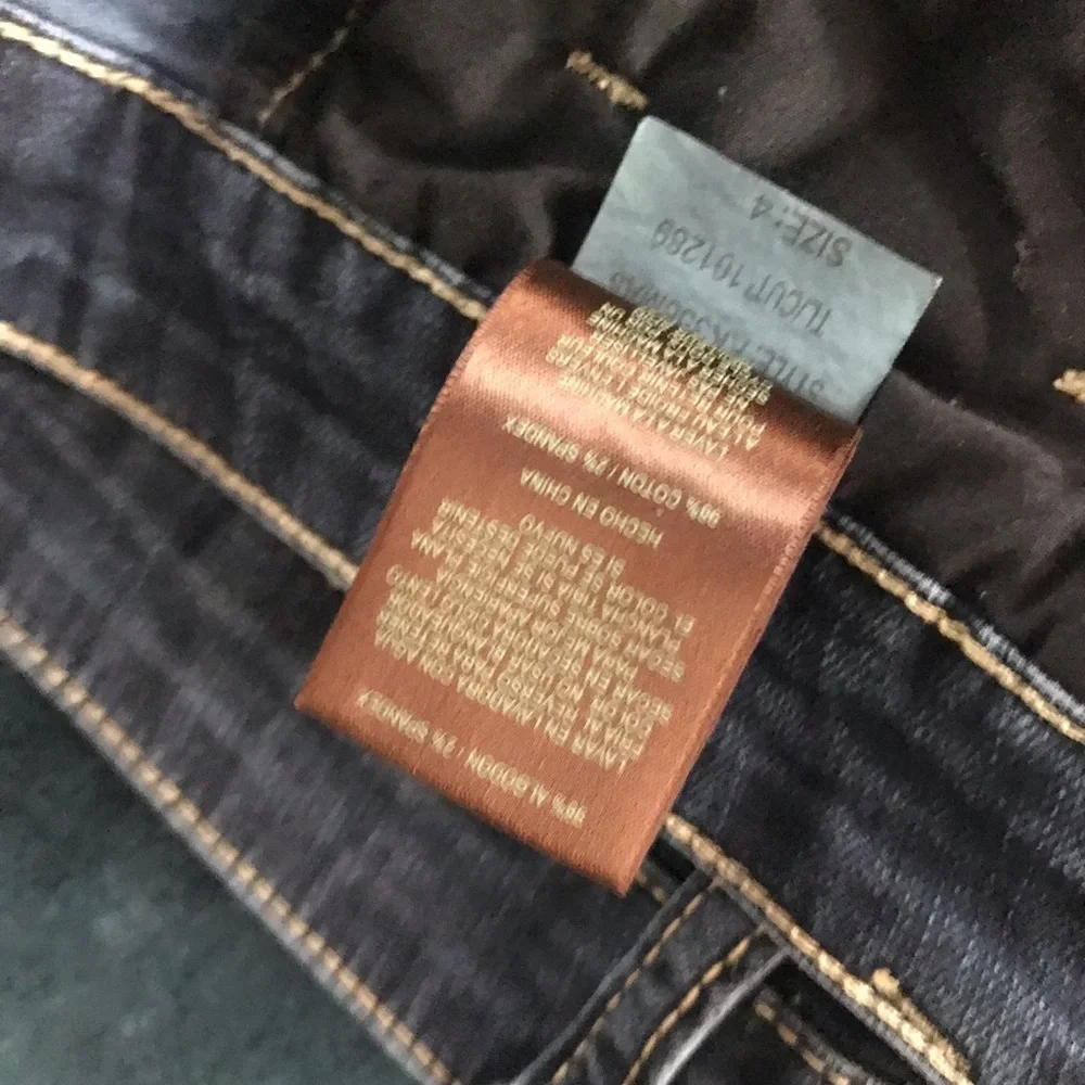 Kut from the Kloth denim stretch pencil skirt Sz 4 / 6 - Picture 7 of 9